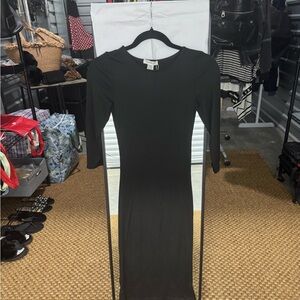 Elegant Black Maxi Dress